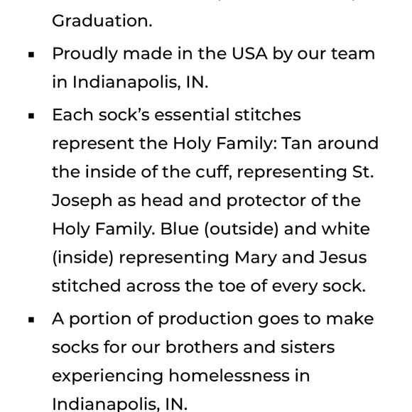 🛍St. Joseph Socks🛍 - Picture 11 of 15